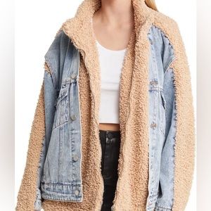 NWT BLANK NYC Fuzzy Wuzzy Jacket Size XS